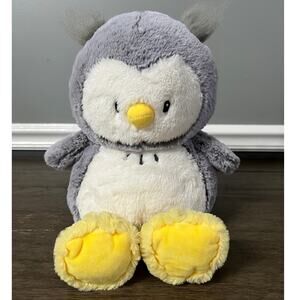 Soft Landing Soft Grey & White Owl Plush‎
